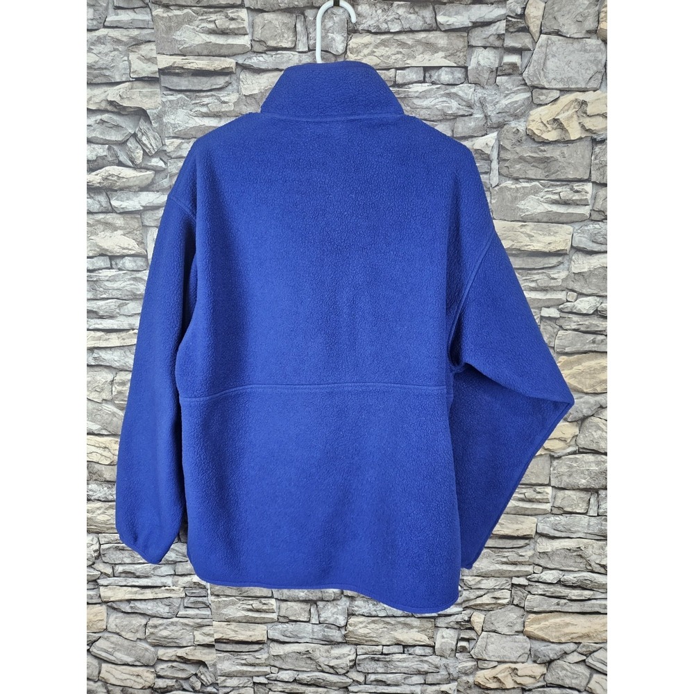 Patagonia Synchilla Men's Polyester Half Zip Fleece Sweater Blue XL - Picture 3 of 9